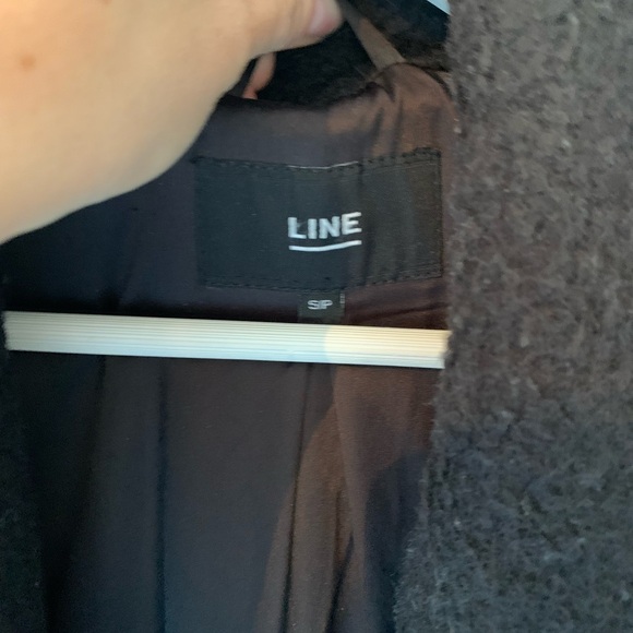 Line the Label Boucle Cocoon Coat - Picture 3 of 7